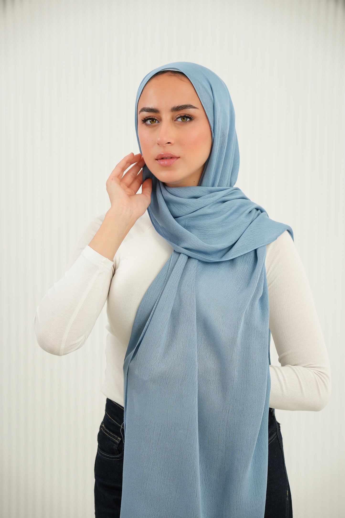 Crinkled In Sky Mist