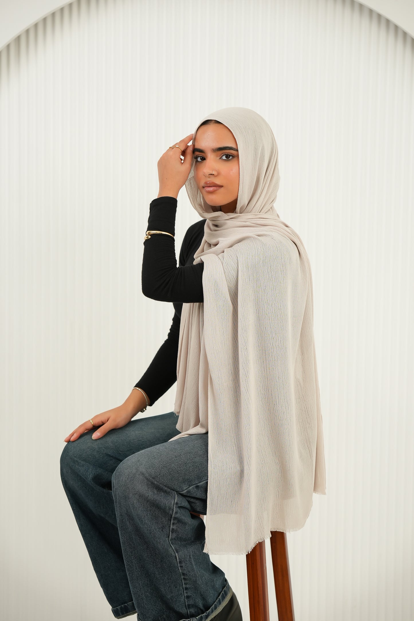 Crinkled In Desert Mist