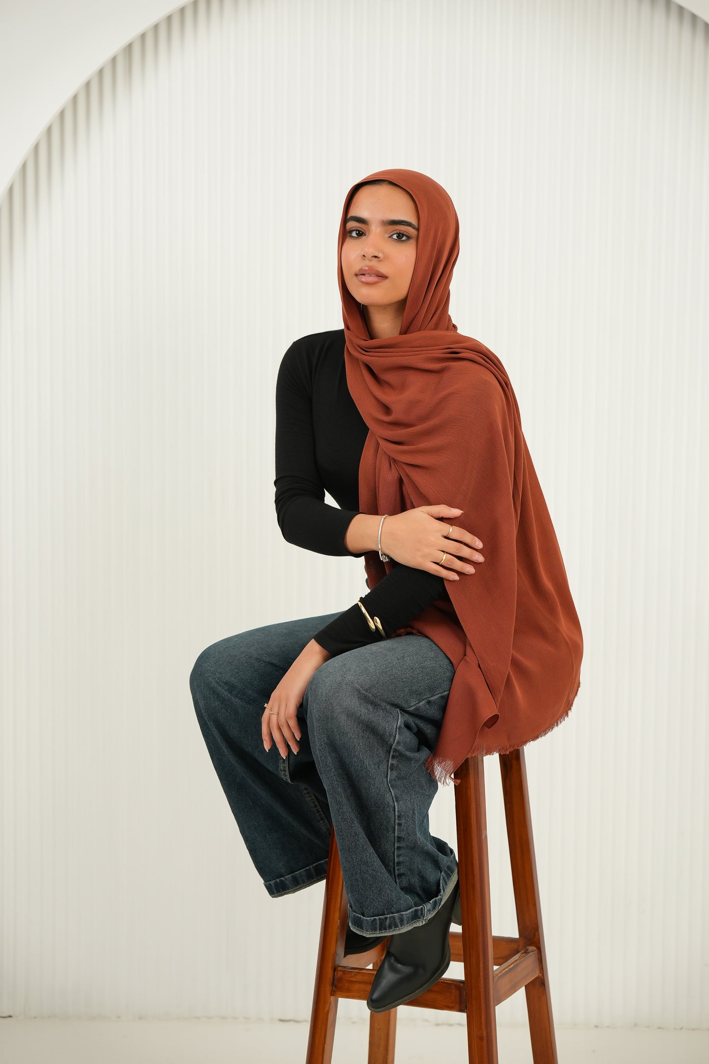 Crinkled In Arabian Amber