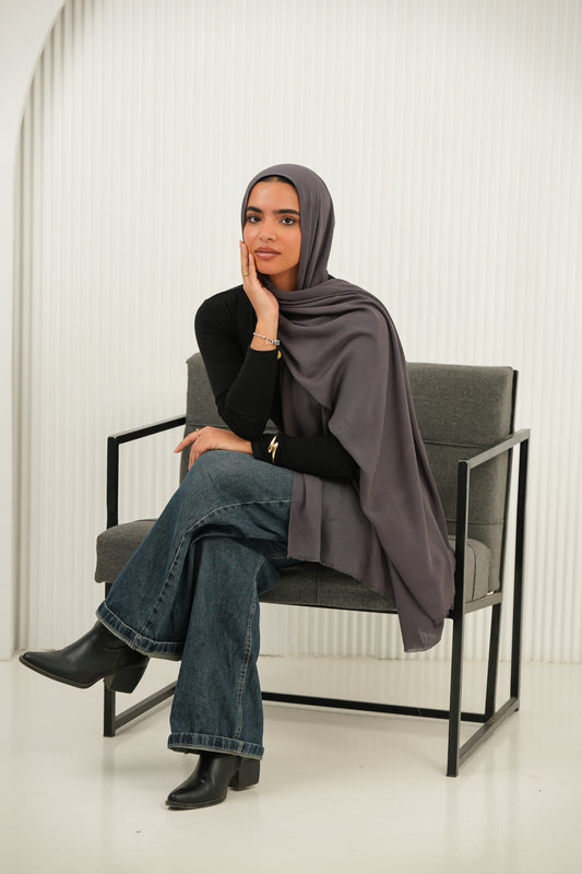 Crinkled In Smokey Taupe