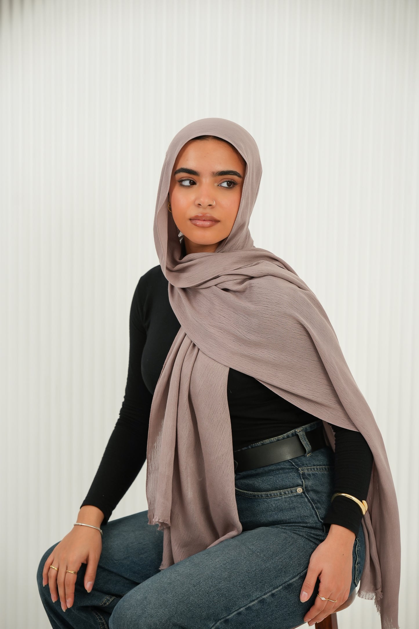 Crinkled In Soft Stone