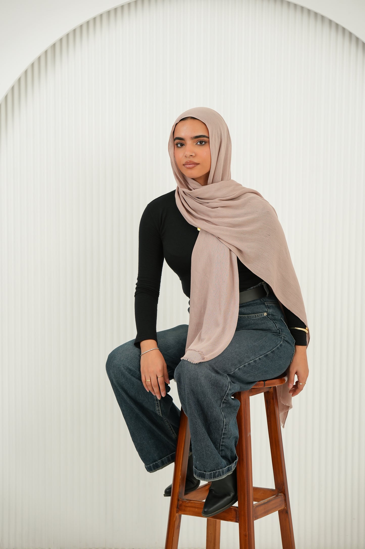 Crinkled In Soft Stone