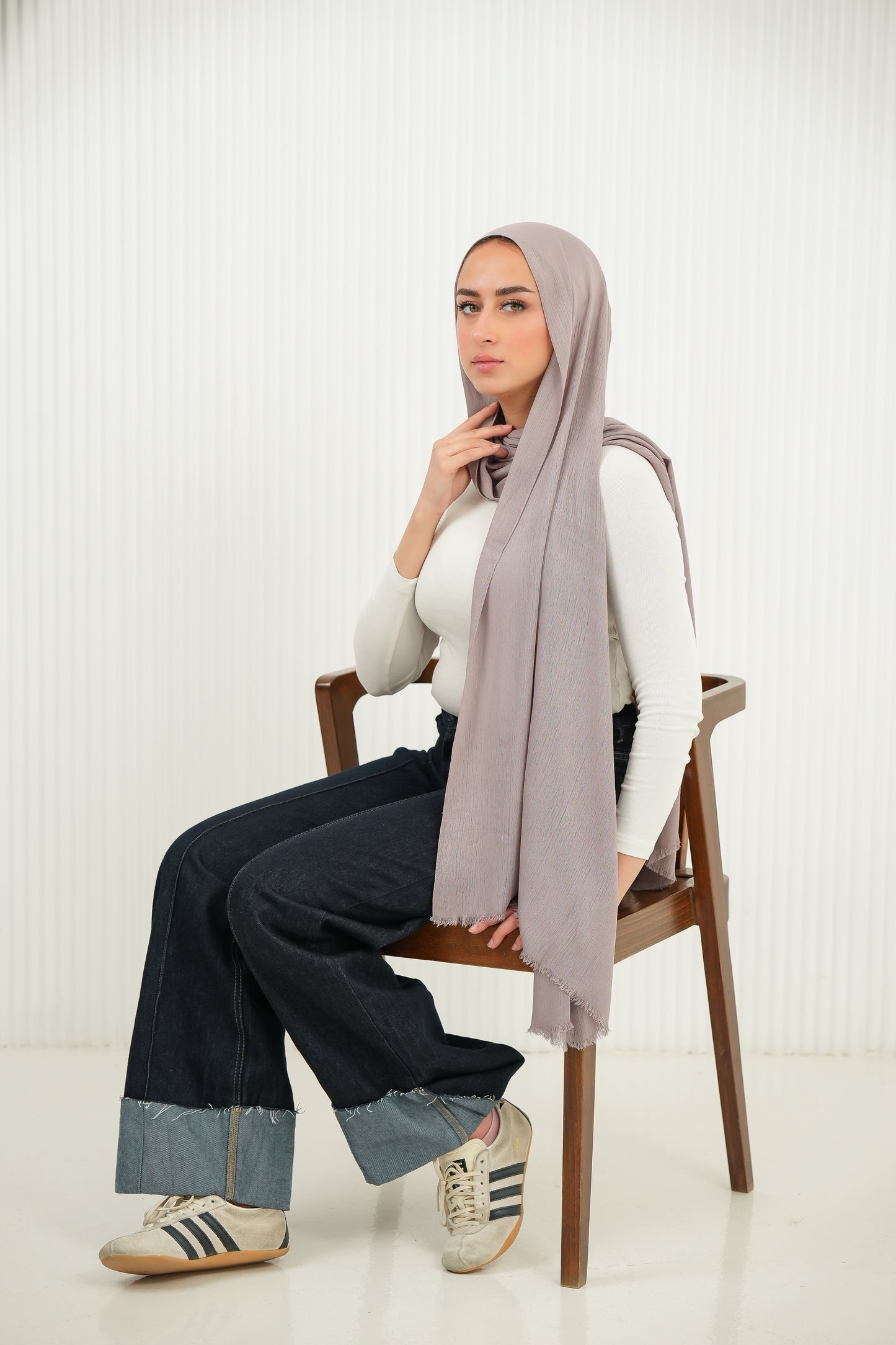 Crinkled In Warm Greige