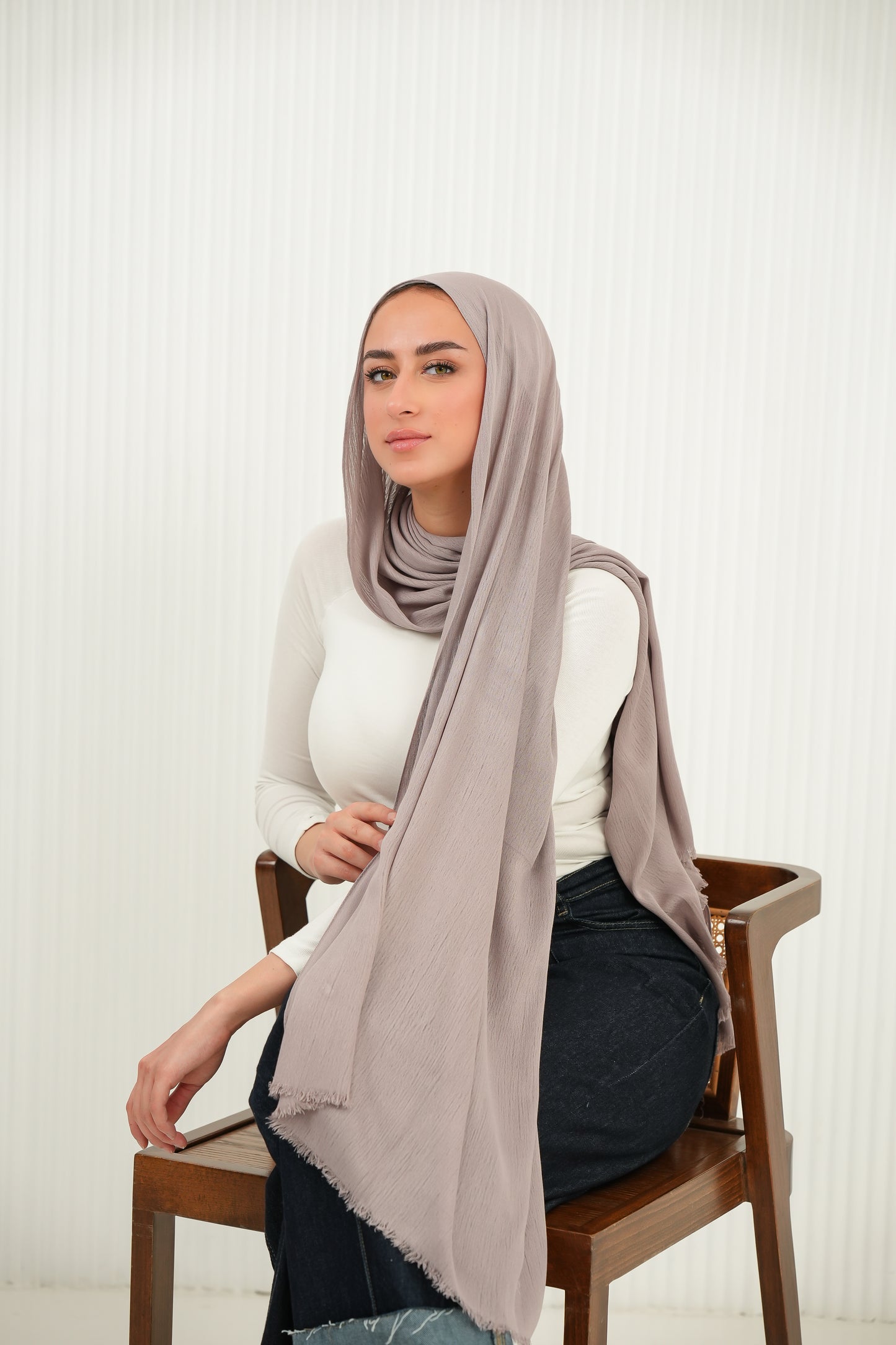 Crinkled In Warm Greige