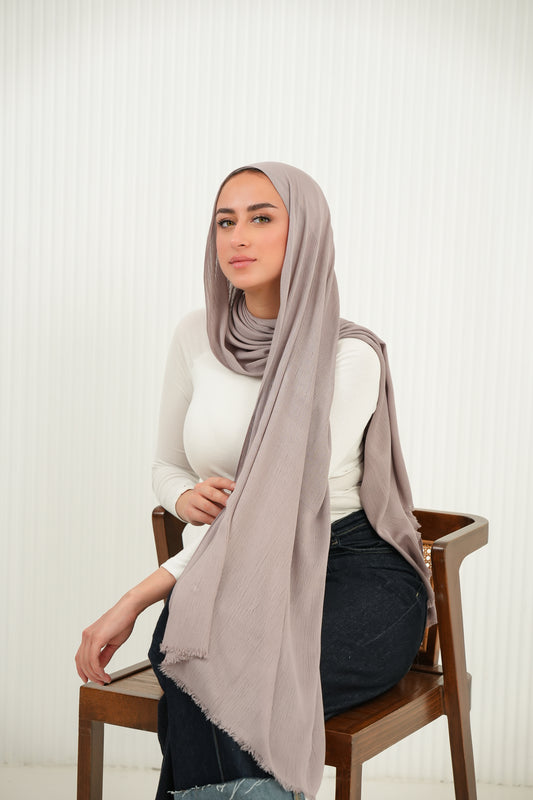 Crinkled In Warm Greige