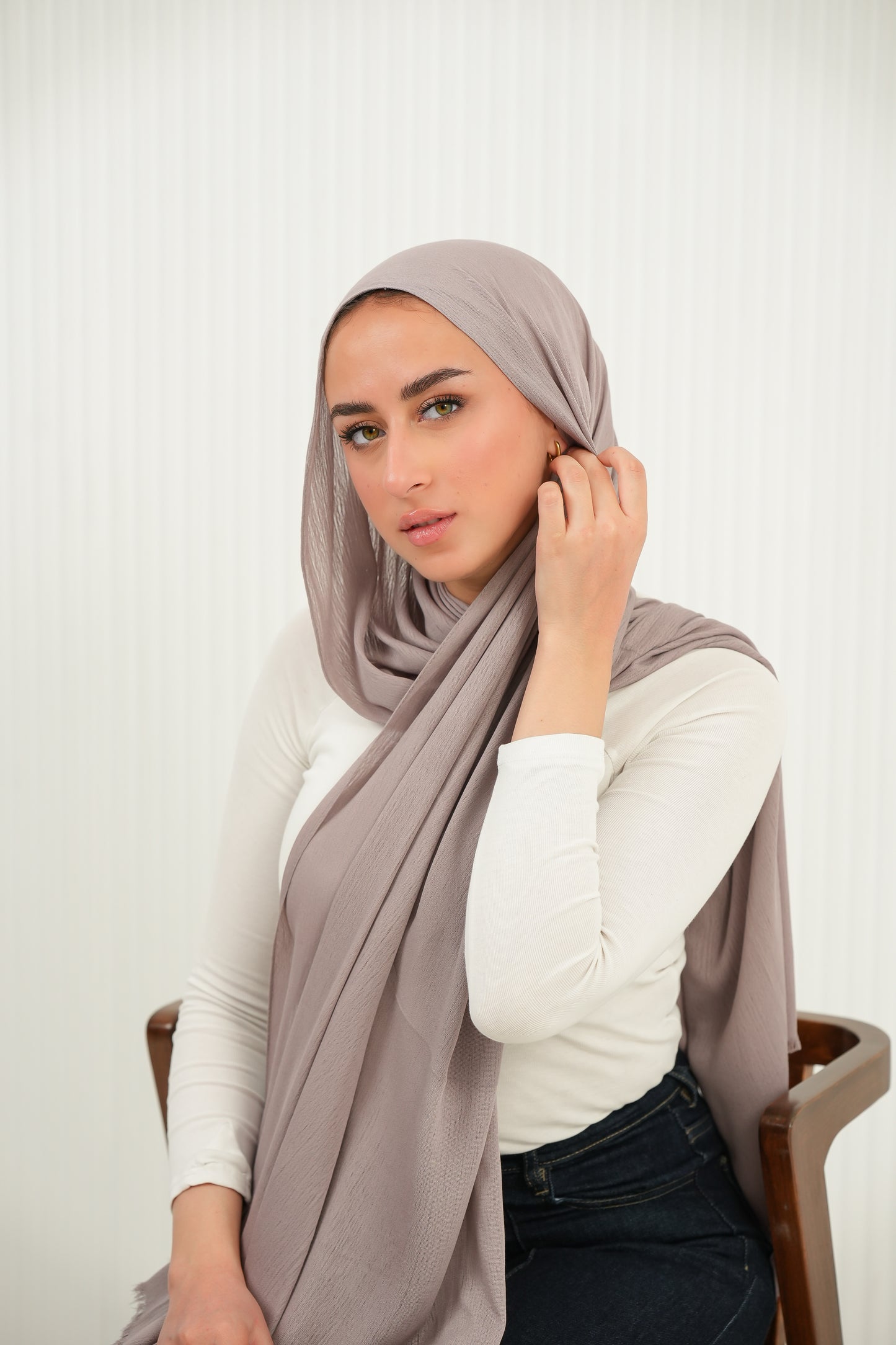 Crinkled In Warm Greige