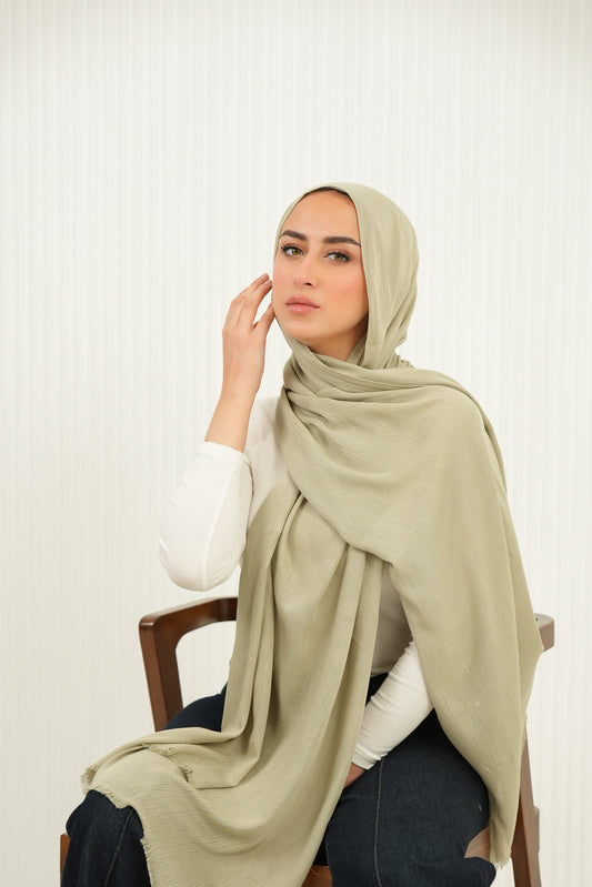 Crinkled In Sage Mist