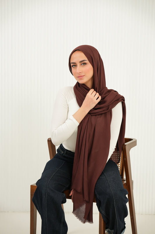 Crinkled In Cocoa Brown