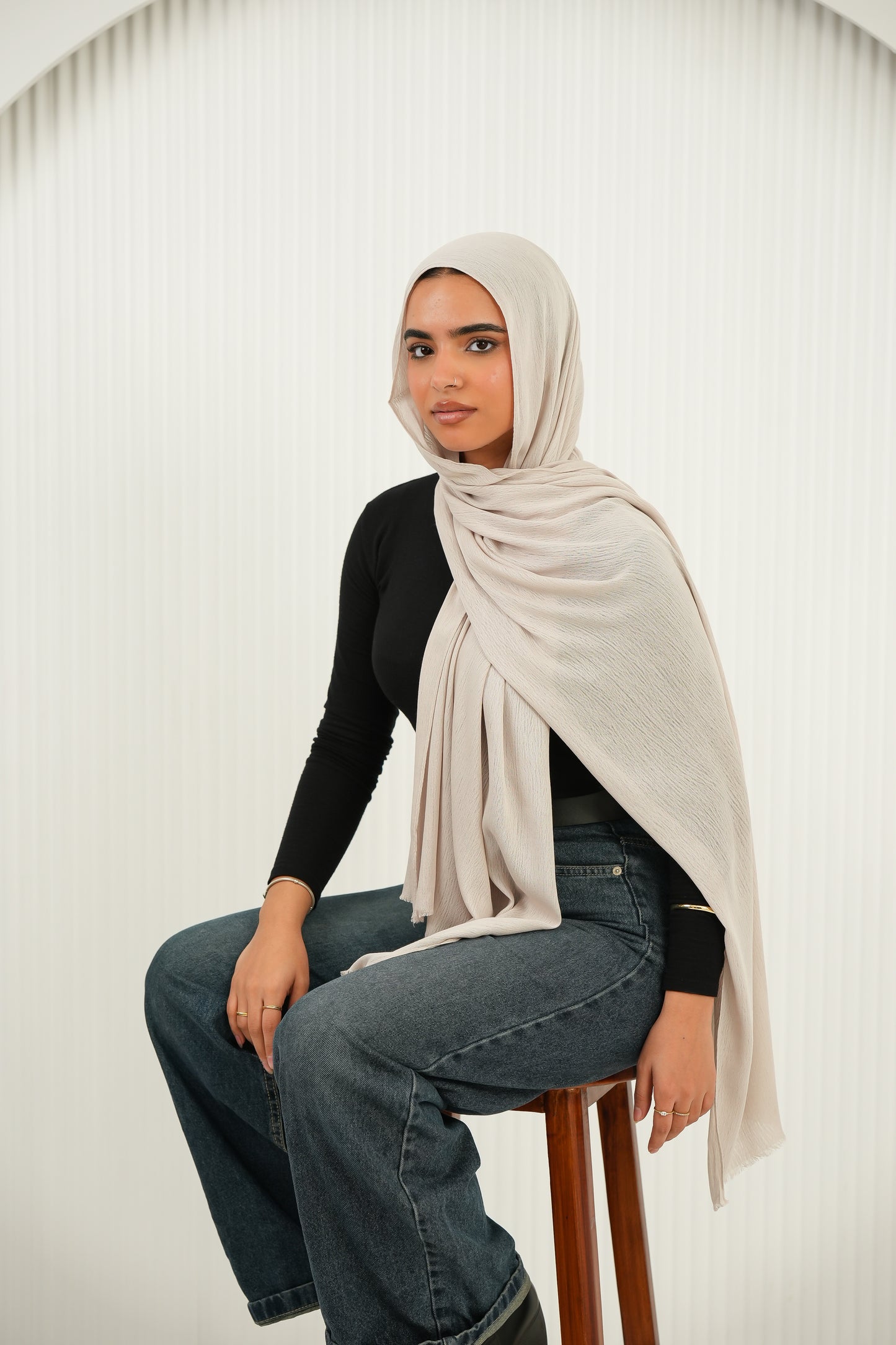 Crinkled In Desert Mist