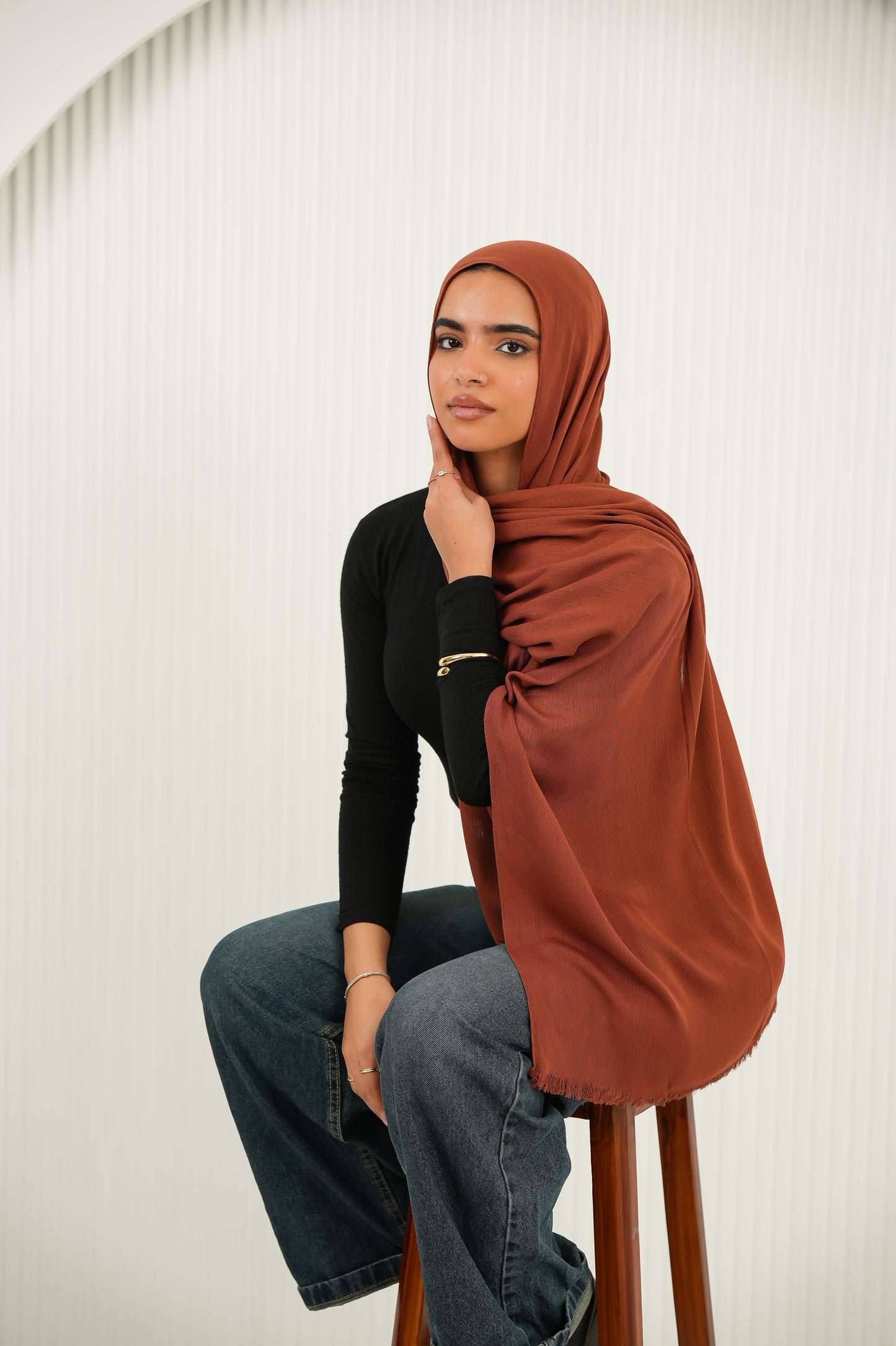 Crinkled In Arabian Amber